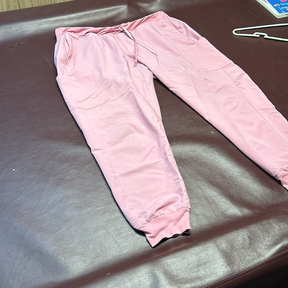 Pink Women's Drawstring Joggers